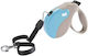 Ferplast Foldable Dog Leash/Lead Strap Amigo Cord Small in Light Blue color up to 15kg