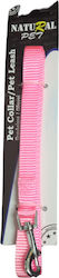 Donald Pet Care Dog Leash Lead Strap Width Pink 1.5cm Donald Pet Care Dog Leash Lead Strap Width Pink 1.5cm