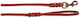 Schweikert Dog Leash/Lead Leather in Red color