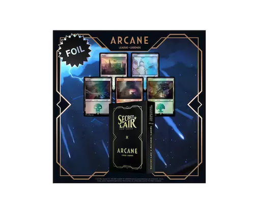 MTG Secret Lair x Arcane FOIL版 LOLコラボ
