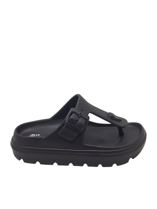 Jelly Vitamin Flache Sandalen für Damen in Schw...