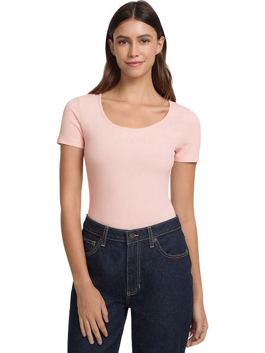 Guess Jeans Bodysuit W5gp25j1314-g6r4 Pink