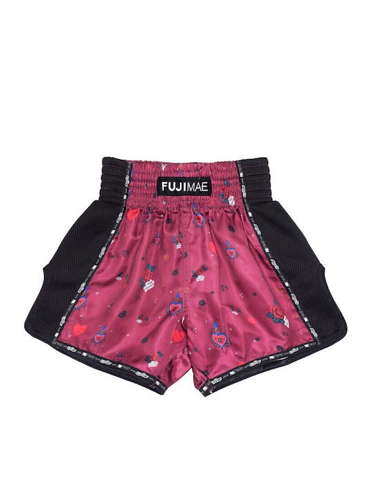 Fujimae Prowear Thai Shorts Print Kastanienbraun