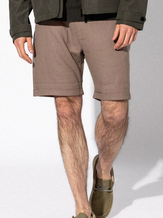 Splendid Ανδρική Βερμούδα Chino Καφέ
