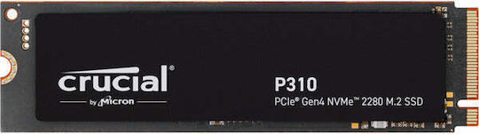 Crucial P310 SSD 4TB M.2 Type with PCI Express 4.0 Connection CT4000P310SSD8