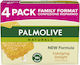 Palmolive Milk & Honey Μπάρες Σαπουνιού 4x90gr