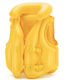 Yellow Inflatable Vest 50x47cm 3-6 Years/18-30kg Intex