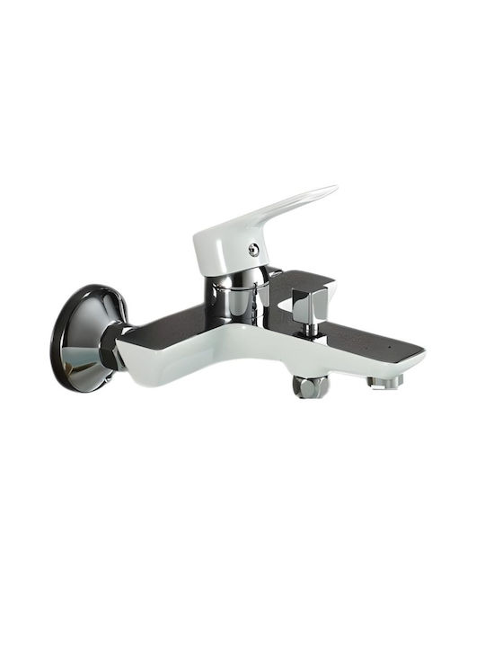 Inter Ceramic Mixing Shower Shower Faucet White