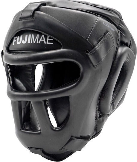 Fujimae Adult Full Face Boxing Headgear Black
