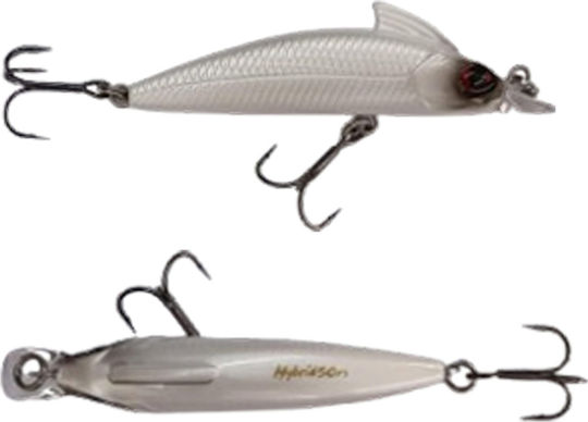 Τεχνητό Mechanic Lures Hybrid 5cm 5.5gr Pure White