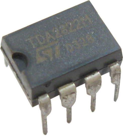 TDA2822M DUAL LOW-VOLTAGE POWER AMPLIFIER Интегрална схема IC 1бр