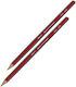 Pencil Eb.faber Striped Red 2B