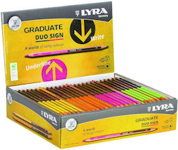 Lyra Graduate Duo Sign Graphitstift HB Neon Gelb + Schwarz