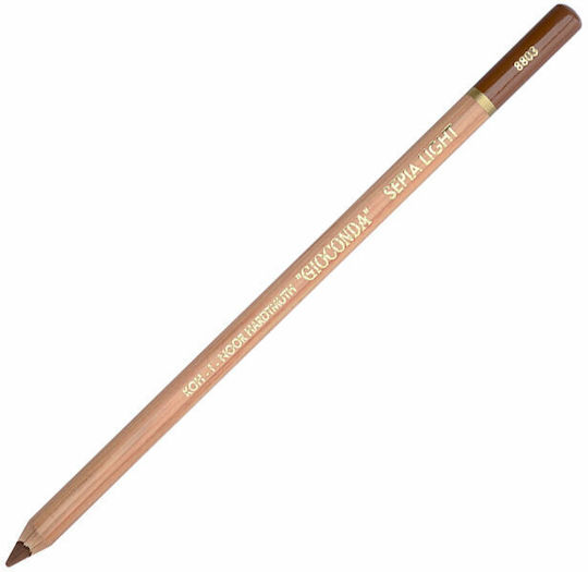 Pencil Sepia Light Brown Box of 12 Pieces Koh-i-noor