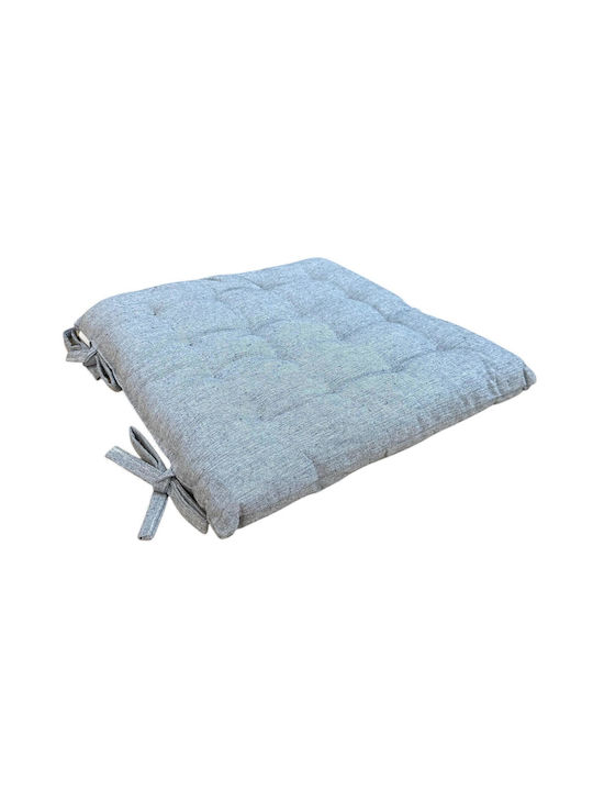 Linea Home Μαξιλάρι Καρέκλας Κήπου Γκρι 40x40εκ.