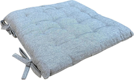 Linea Home Възглавница за стол за градина Сива 40x40см