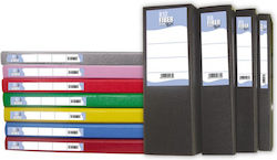 File Box Fiber Unipap Elastic Blue Spine 5cm