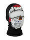 Zan Headgear Μάσκα Προσώπου Muerte Skull Wbp413
