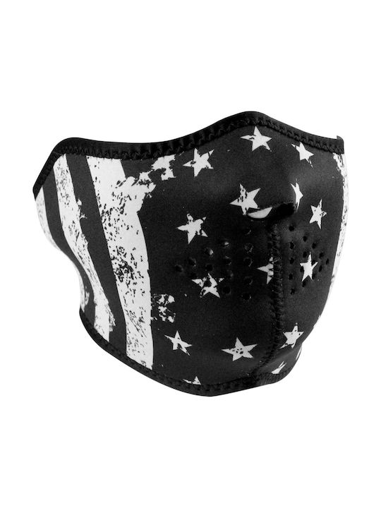 Masca facială din neopren Zan Headgear Flag Wnfm091h