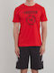 T-shirt Κόκκινο