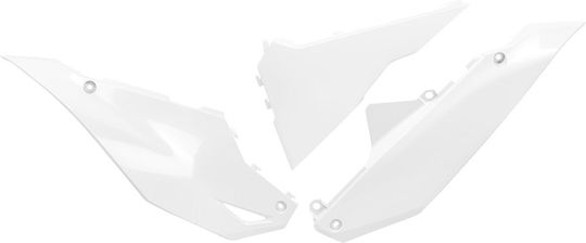 Ufo Πλαϊνά Σέλας Ka04762-047 Kawasaki Kx 450 24 Λευκό