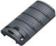 King Arms Schienenabdeckung 4 Rippen Schwarz