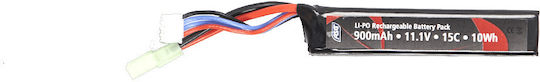 Airsoft Wiederaufladbare Batterie 11,1V 900mAh Li-po Einzelstab