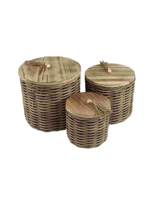 InTheBox Wooden Decorative Boxes Set 3pcs