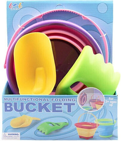 Plaz Kinder Strandspielzeug Set 3-teilig Pink 22x8,5x26cm