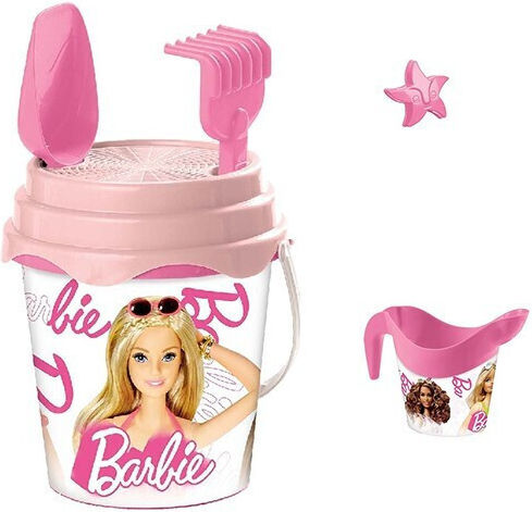 Κουβαδάκι Κωδ 18443 Barbie Ποτιστήρι + Παιχνίδια Mondo