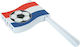 Niederländische Flagge Kastagnetten 19 cm