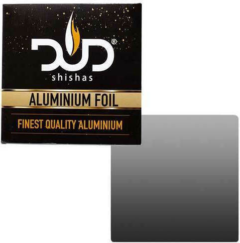 Hochwertige Shisha Aluminiumfolie Quadrat 16x16cm 50 Stück