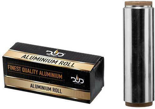 Rulou din folie de aluminiu pentru narghilea, de înaltă calitate, 12m