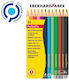 Creioane colorate cutie metalică My World 3mm 12 culori Efa * Cn *