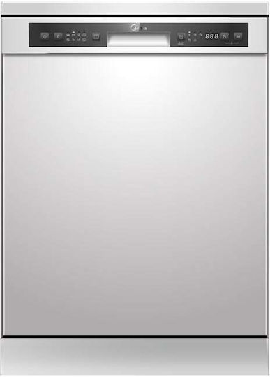 Midea Freistehender Geschirrspüler für 12 Gedecke B60xH84.5cm Weiß