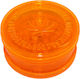 Grinder Kunststoff 60 x 25mm 2-teilig Orange