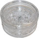 Grinder Kunststoff 60 x 25mm 2-teilig Transparent