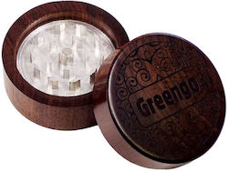 Greengo Grinder Τρίφτης Ξύλινος 57mm 2 Parts Greengo Grinder Τρίφτης Ξύλινος 57mm 2 Parts