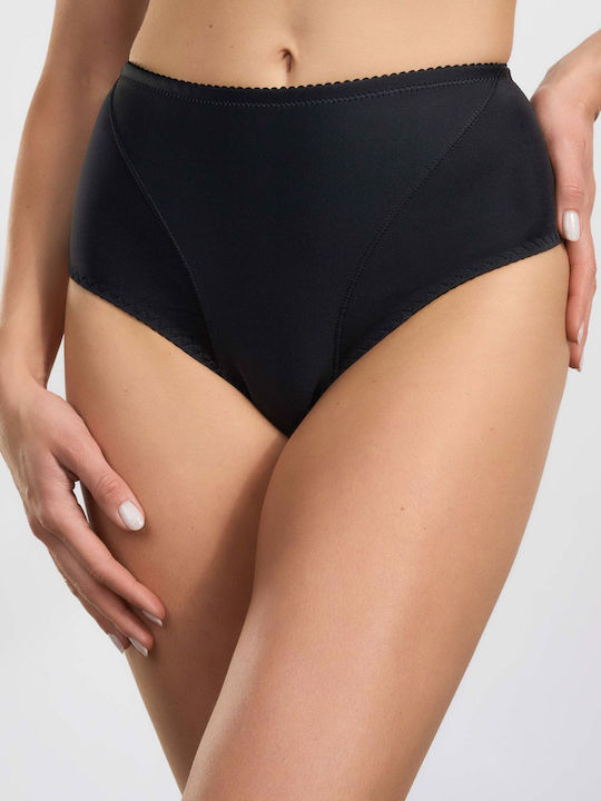 High-waisted Women's Slip Black