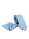 Legend Accessories Herren Krawatten Set Gedruckt in Blau Farbe