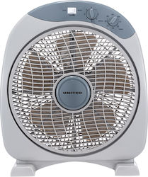 United UBF-1249 Box Fan 30cm Λευκό United UBF-1249 Box Fan 30cm Λευκό