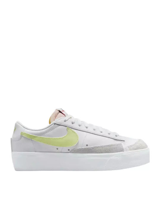 Nike Blazer Low Platform Γυναικεία Sneakers Λευκά