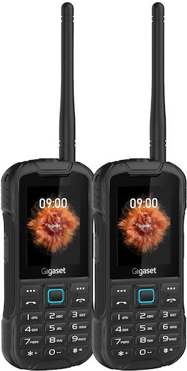 Gigaset GLX8 Active Duo Dual SIM Telefon Mobil cu Butoane Negru
