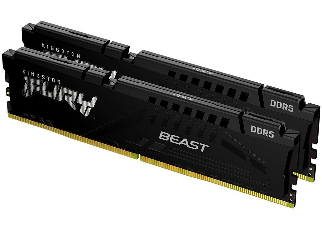 Kingston FURY Beast DDR5 128GB RAM με 2x64GB Modules και Ταχύτητα 5600 για Desktop