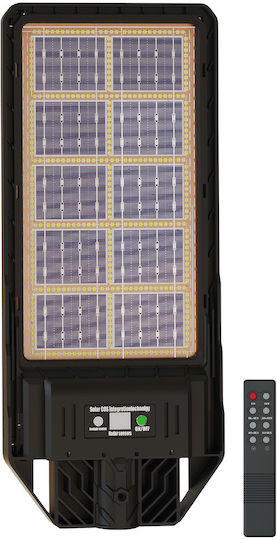 Eko Light Ηλιακό Φωτιστικό Φανάρι 200W 1200lm Ψυχρό Λευκό 6500K με Τηλεχειριστήριο IP44