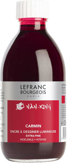 Lefranc & Bourgeois 250ml Καρμίν Σινική Μελάνη Nan-king