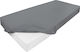 Matex Schutzauflage Einzel mit Rock Gray 100x200cm