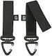 Belt Molle Loop Carabiner Brandit 2τμχ Μαύρο