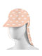 Slipstop Kinderhut Stoff Sonnenschutz Orange