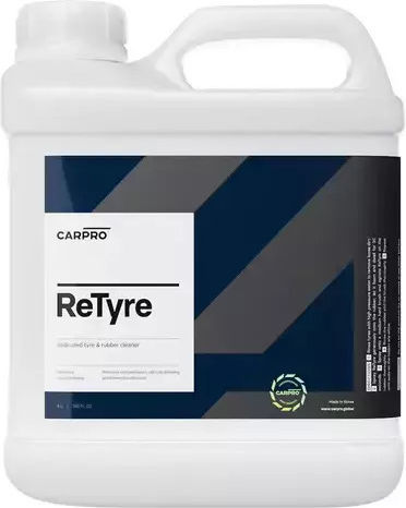 CarPro Retyre Liquid Cleaning for Tires and Rims Car 4lt